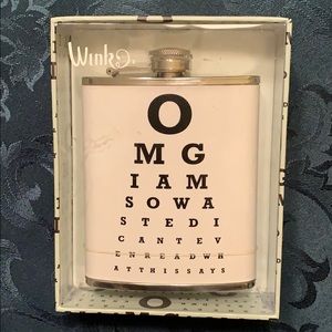 Wink 7oz Novelty Flask